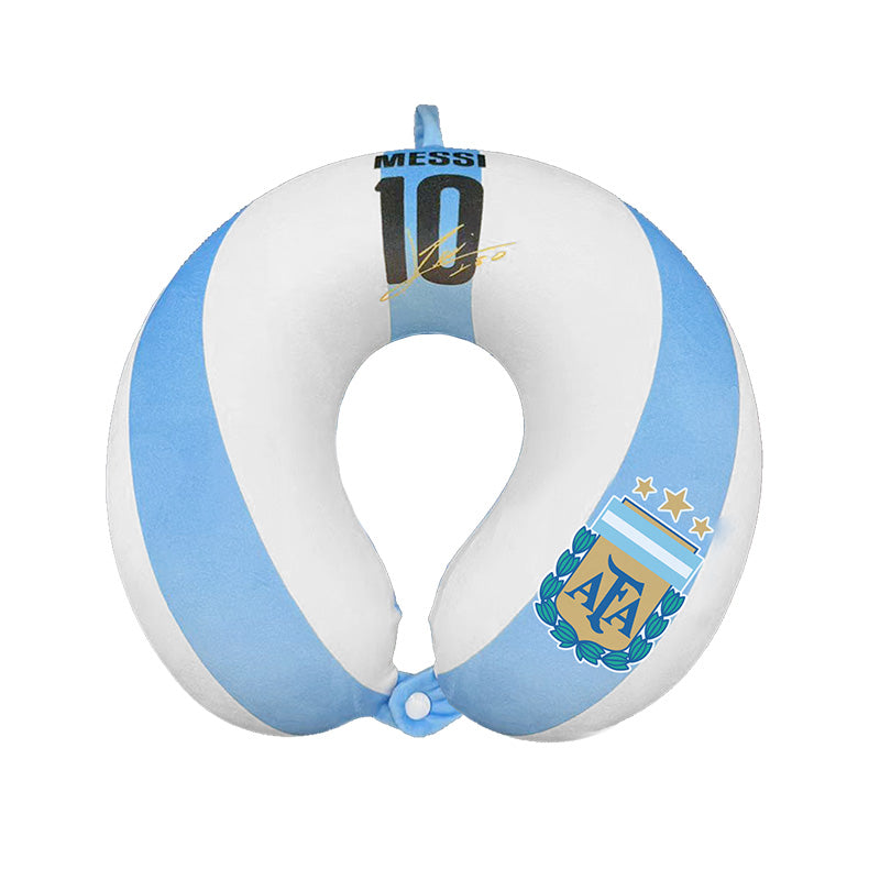 Argentina Jersey U-Shaped Pillow Model 1