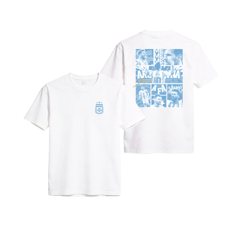 Argentina Printed T-Shirt - White