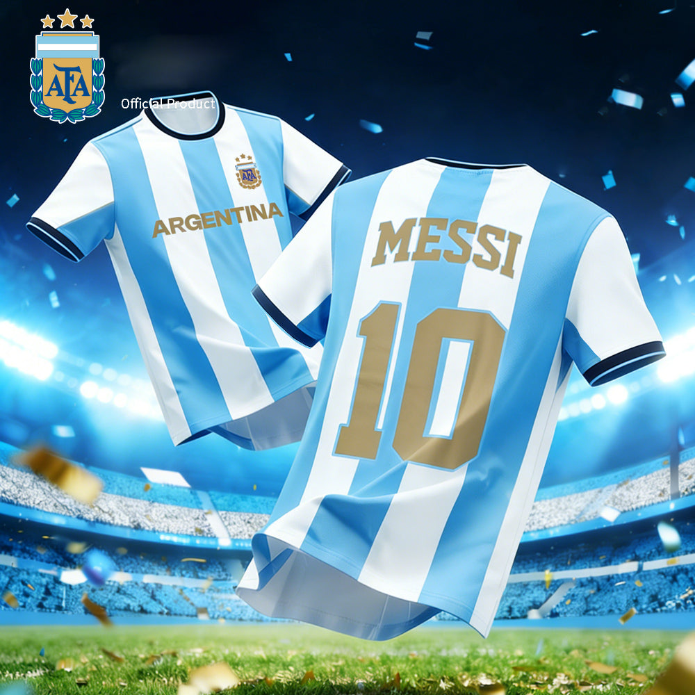 Striped Numbered T-Shirt