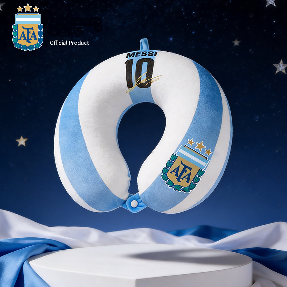 Argentina Jersey U-Shaped Pillow Model 1