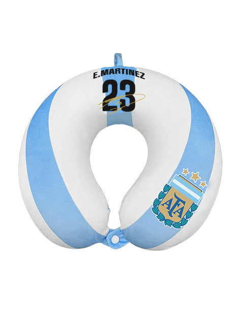 Argentina Jersey U-Shaped Pillow Model 1