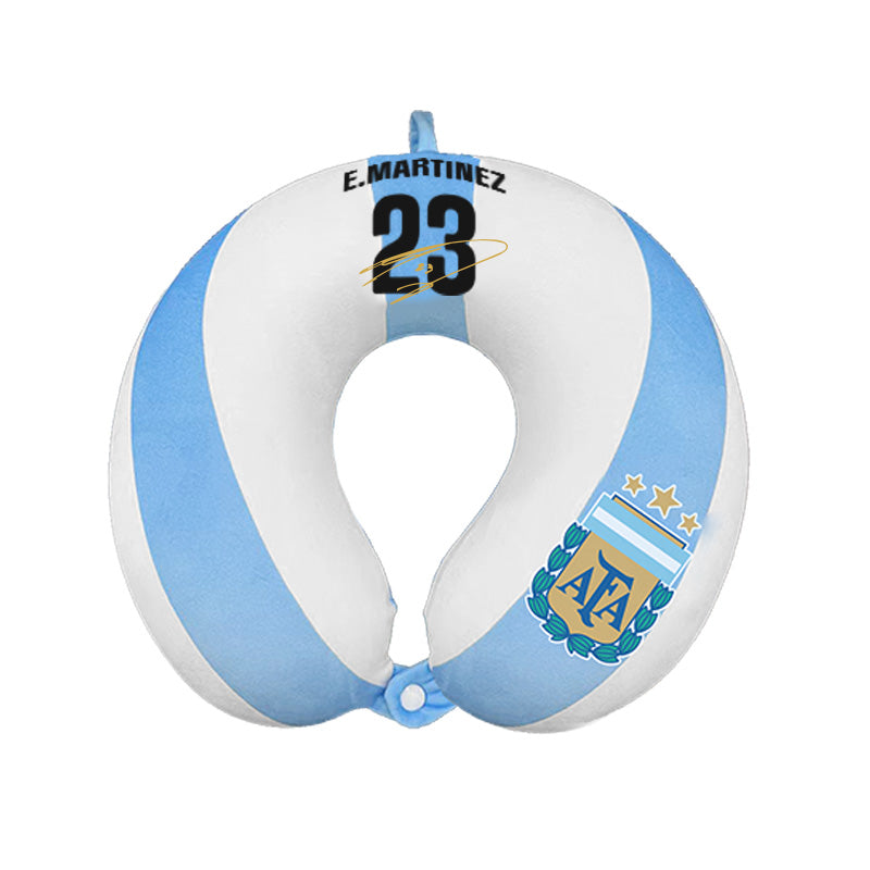 Argentina Jersey U-Shaped Pillow Model 1