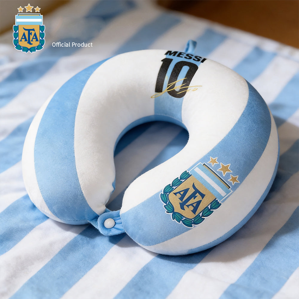 Argentina Jersey U-Shaped Pillow Model 1