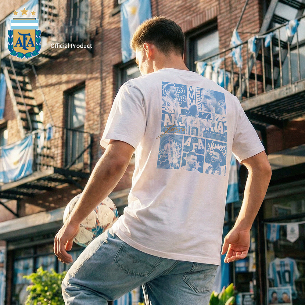 Argentina Printed T-Shirt - White
