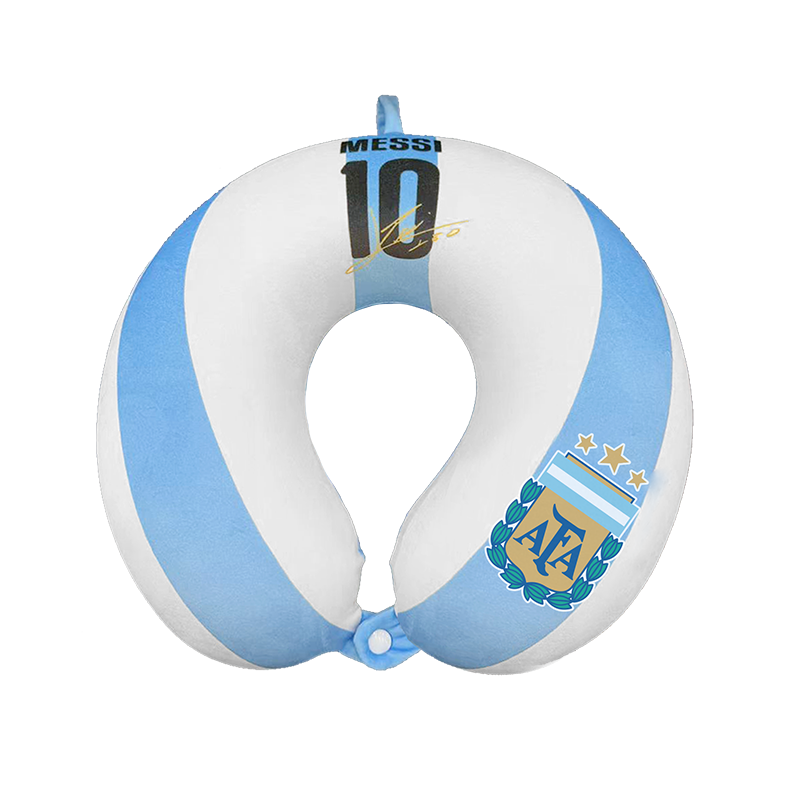 Argentina Jersey U-Shaped Pillow Model 1