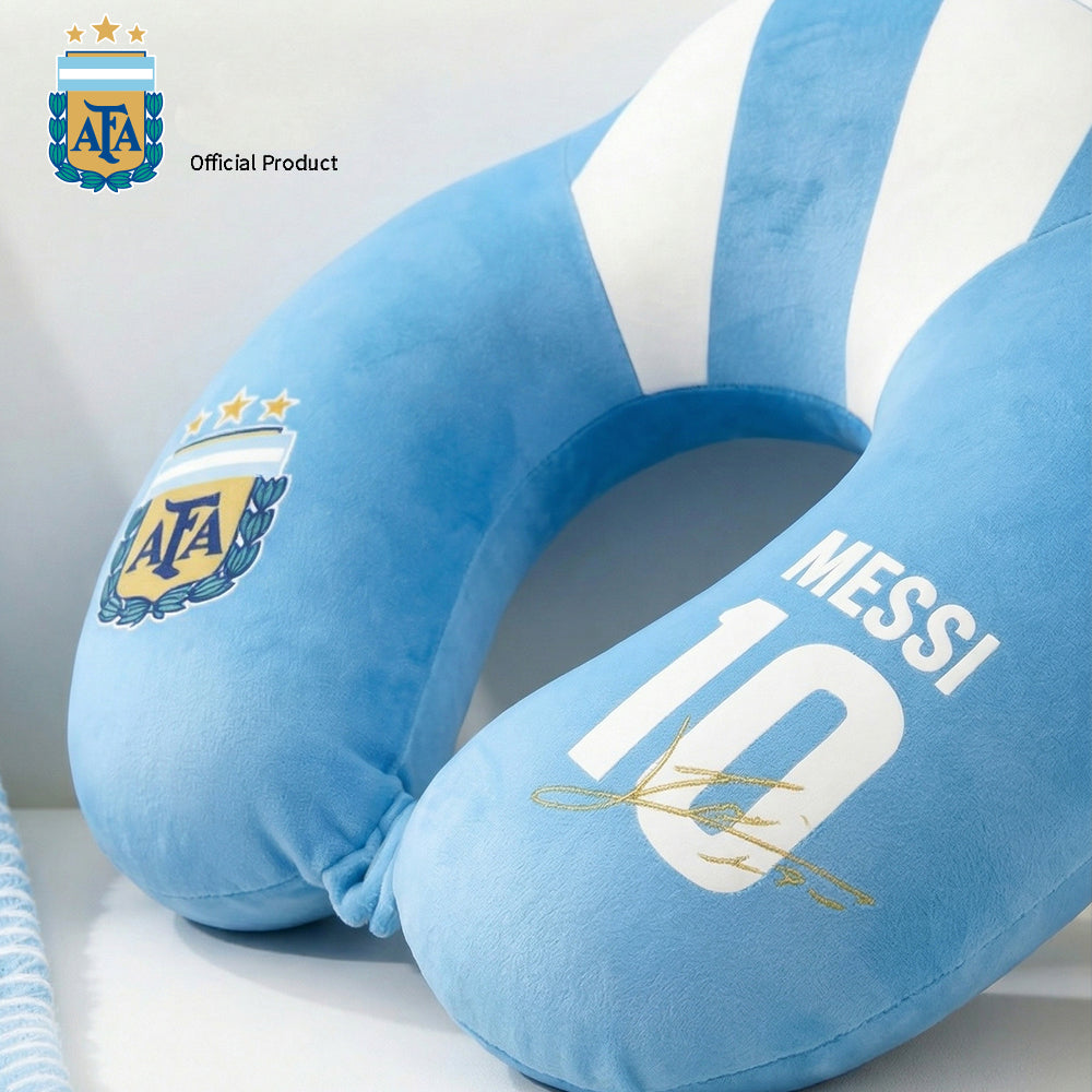 Argentina Jersey U-Shaped Pillow Model 3