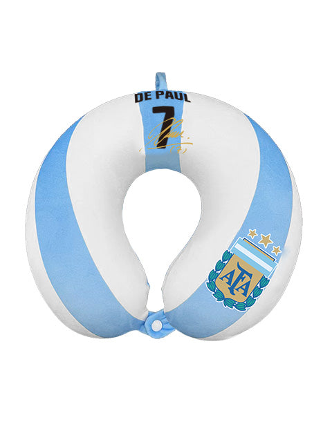 Argentina Jersey U-Shaped Pillow Model 1