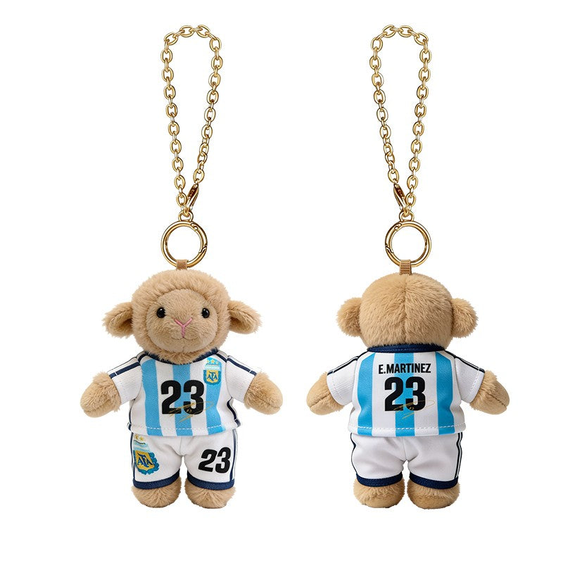 Argentina Little Lamb Plush Keychain