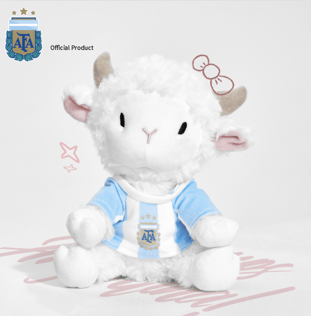 Argentina National Team Goat Plush Toy