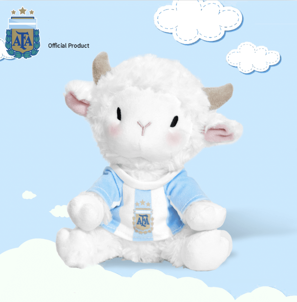 Argentina National Team Goat Plush Toy