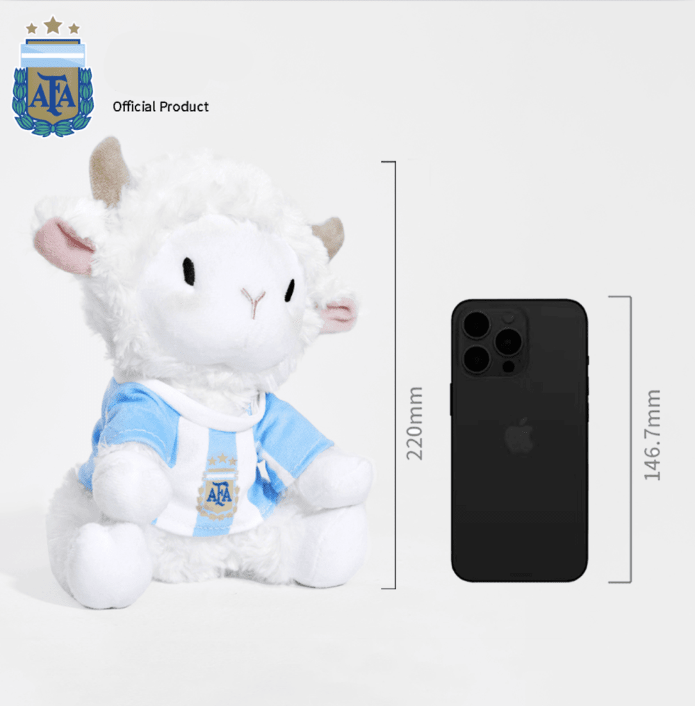 Argentina National Team Goat Plush Toy