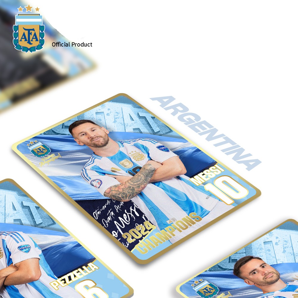 Argentina National Team Star Player Cards
