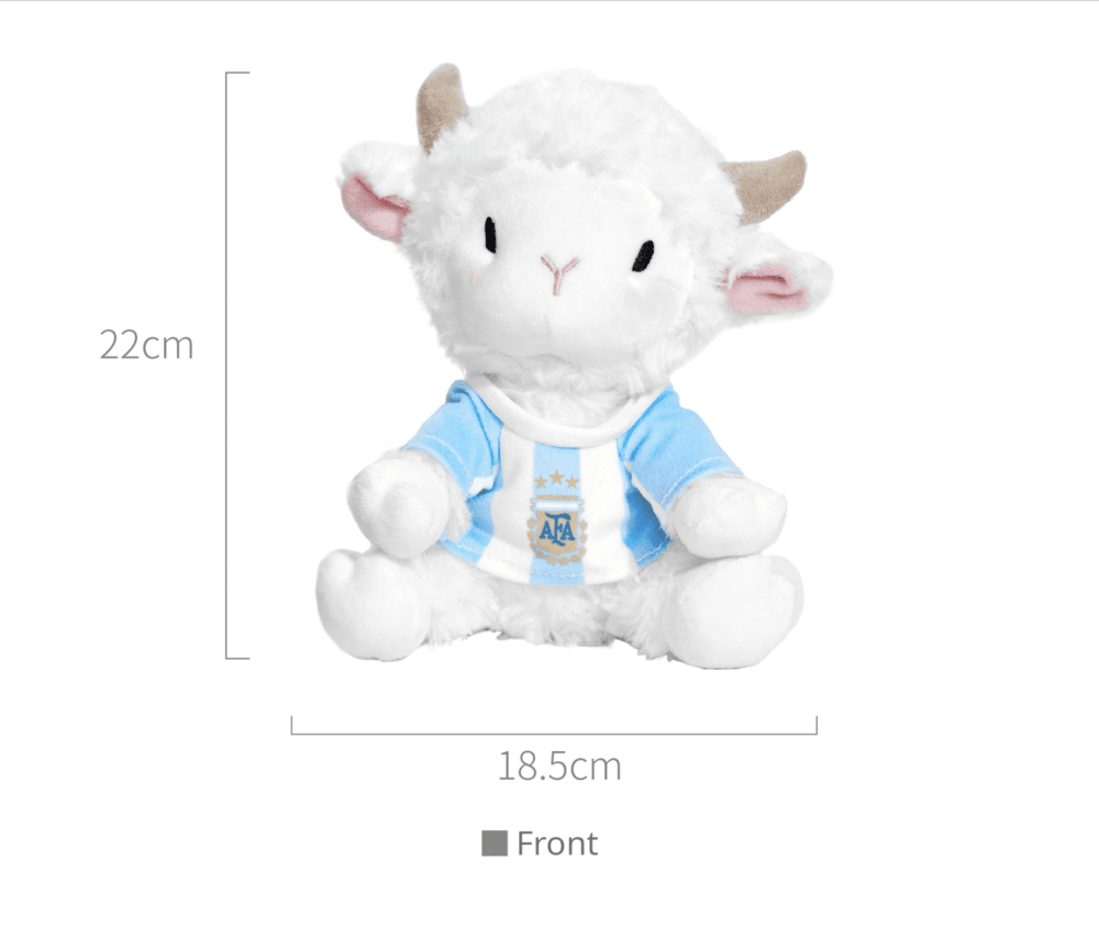 Argentina National Team Goat Plush Toy