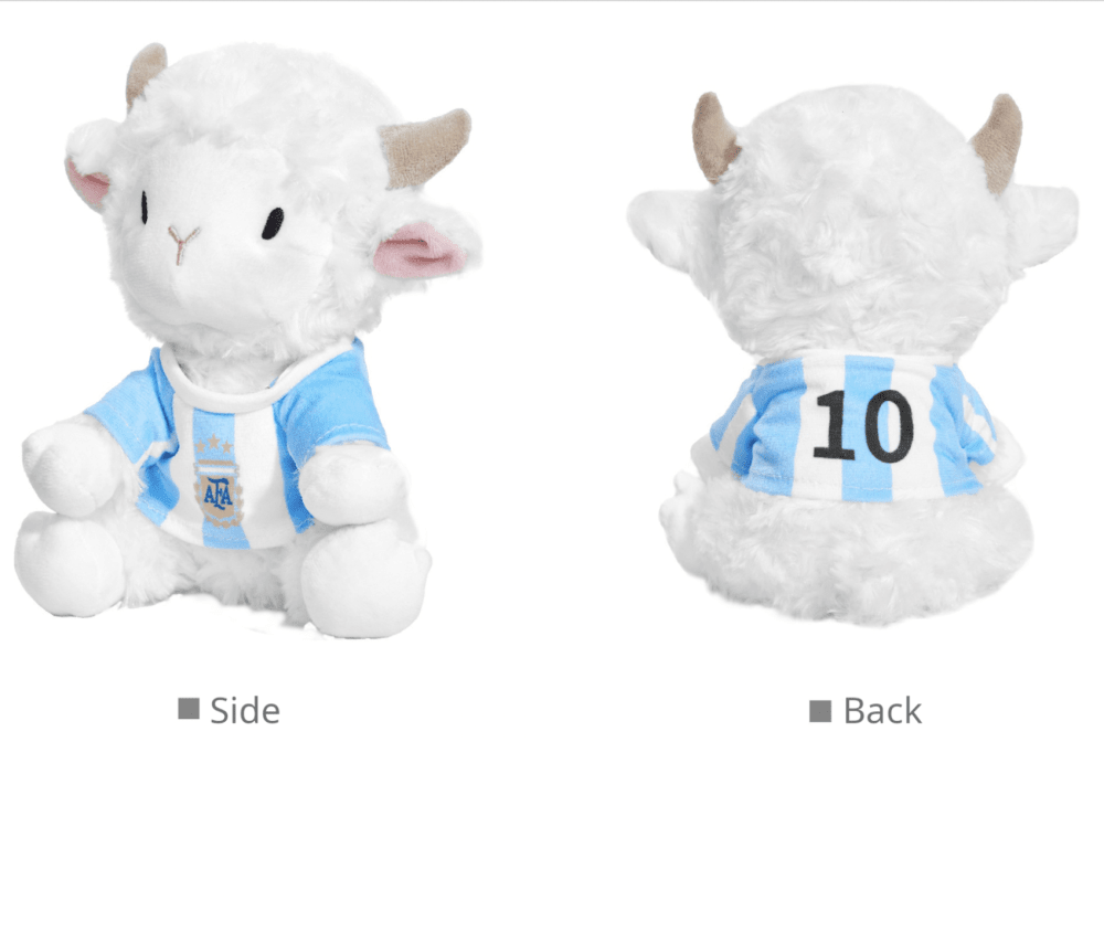 Argentina National Team Goat Plush Toy