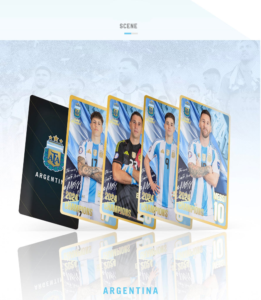 Argentina National Team Star Player Cards