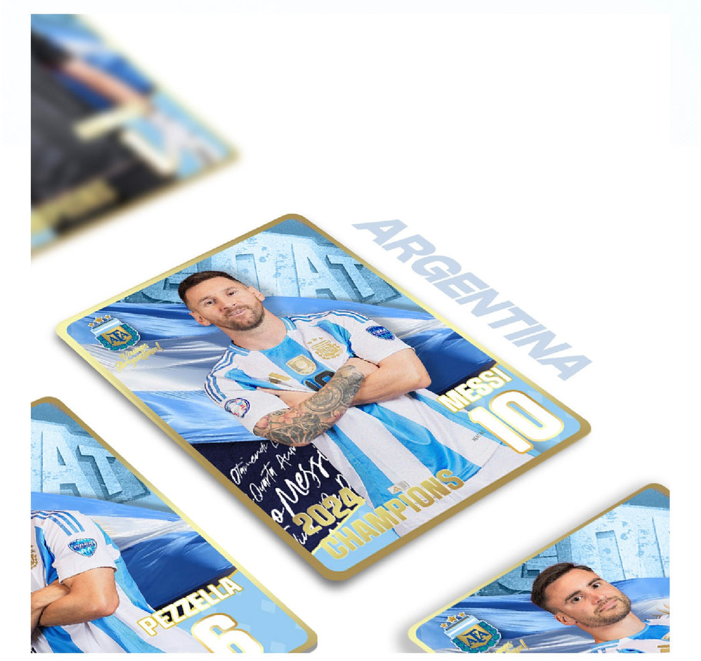 Argentina National Team Star Player Cards