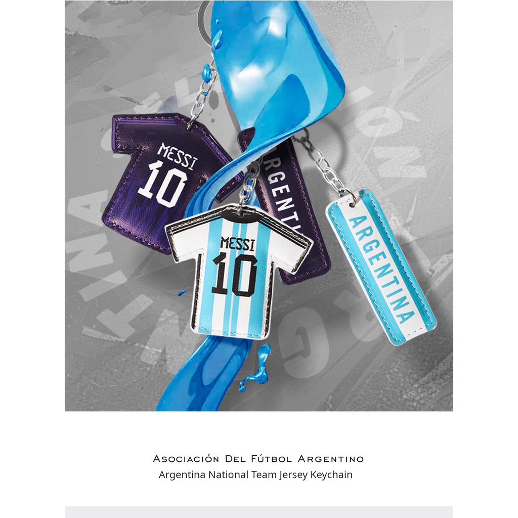 Jersey Keychain - Blue and White