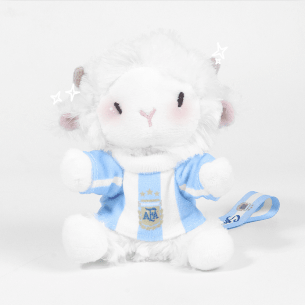 Goat "Messi" Plush Keychain