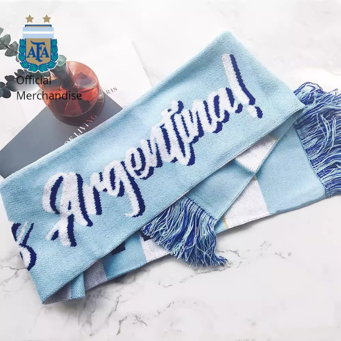 Jacquard Fans Scarf