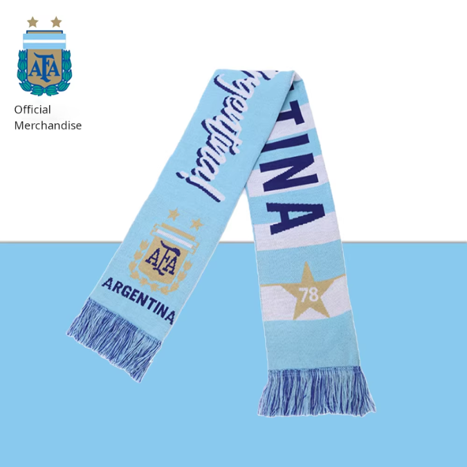Jacquard Fans Scarf