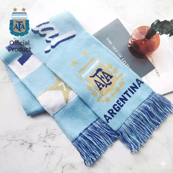 Jacquard Fans Scarf