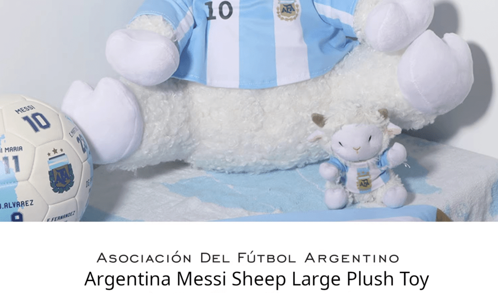Large Sheep Plush Toy