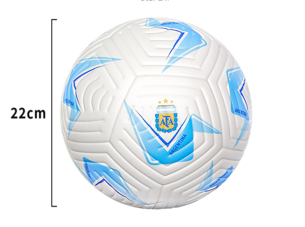 Lightning Bolt Team Logo Soccer Ball