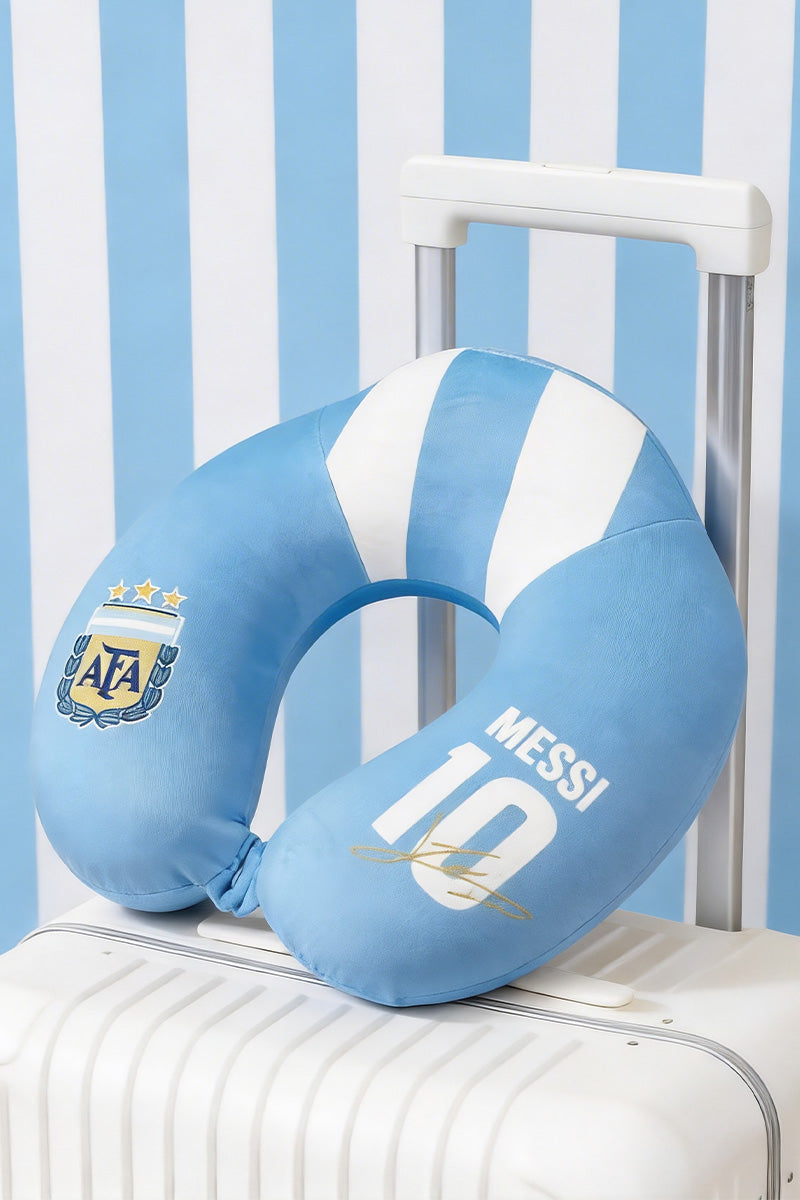 Argentina Jersey U-Shaped Pillow Model 3